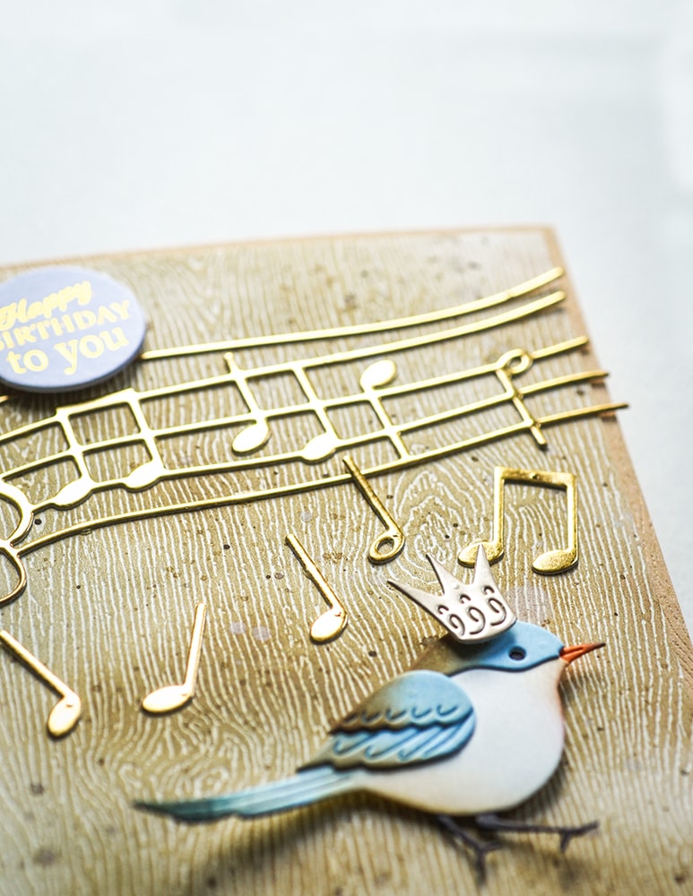 Memory Box Stanzschablone - 94851 Happy Birthday Sheet Music