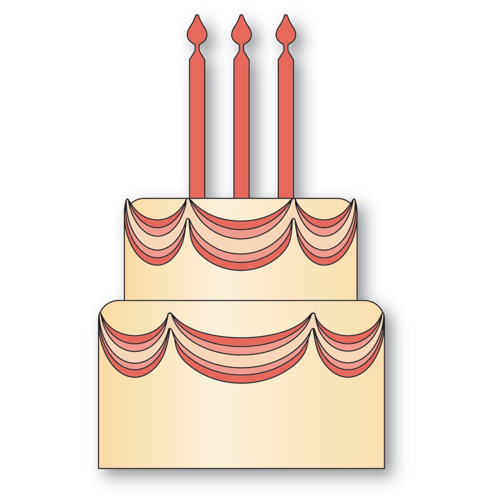 Memory Box Stanzschablone - 94854 Party Layer Cake