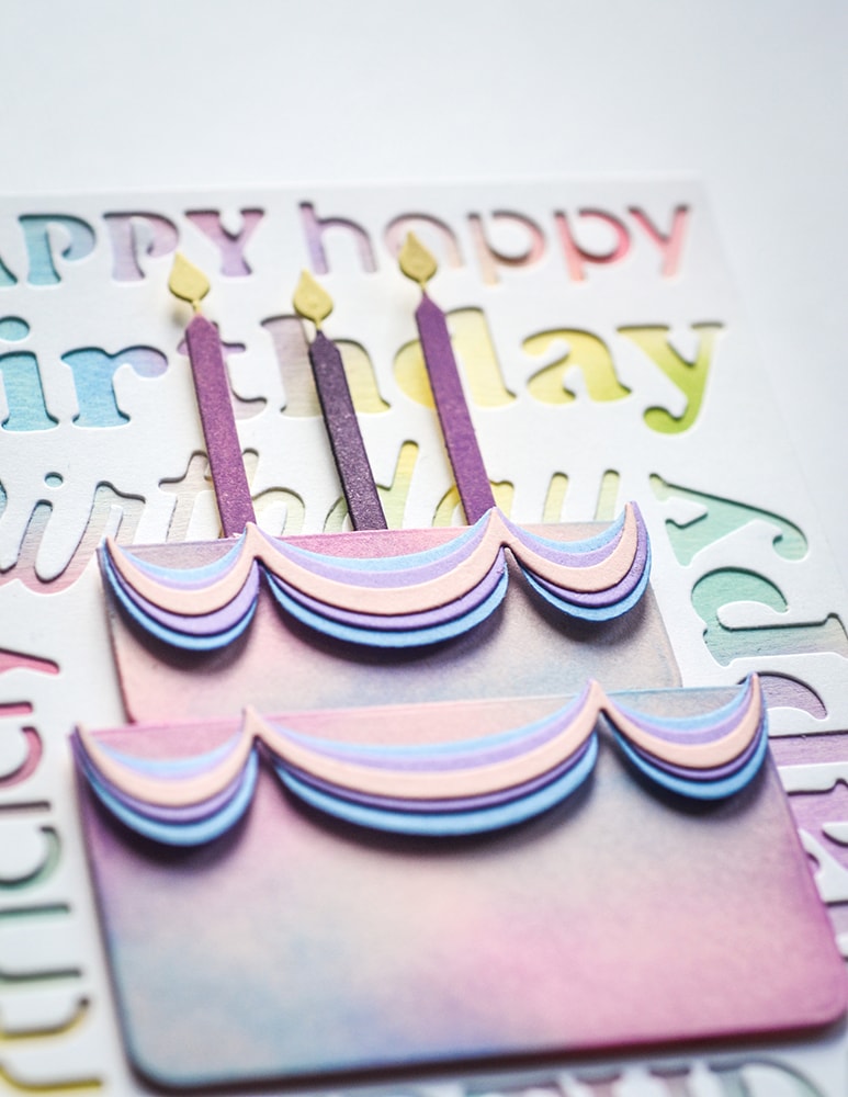 Memory Box Stanzschablone - 94854 Party Layer Cake