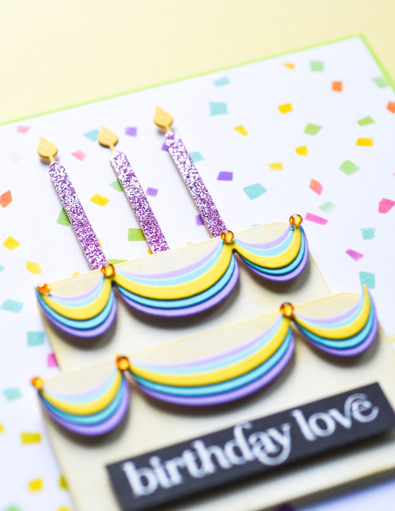 Memory Box Stanzschablone - 94854 Party Layer Cake