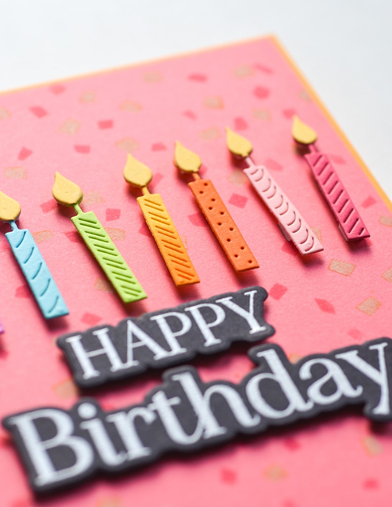 Memory Box Stanzschablone - 94856 Jolly Candles