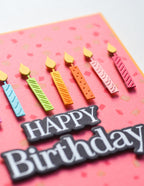 Memory Box Stanzschablone - 94856 Jolly Candles