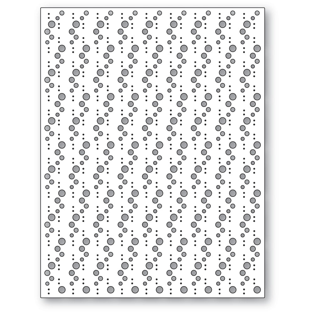Memory Box Stanzschablone - 94858 Bubble Dots Plate