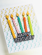 Memory Box Stanzschablone - 94858 Bubble Dots Plate