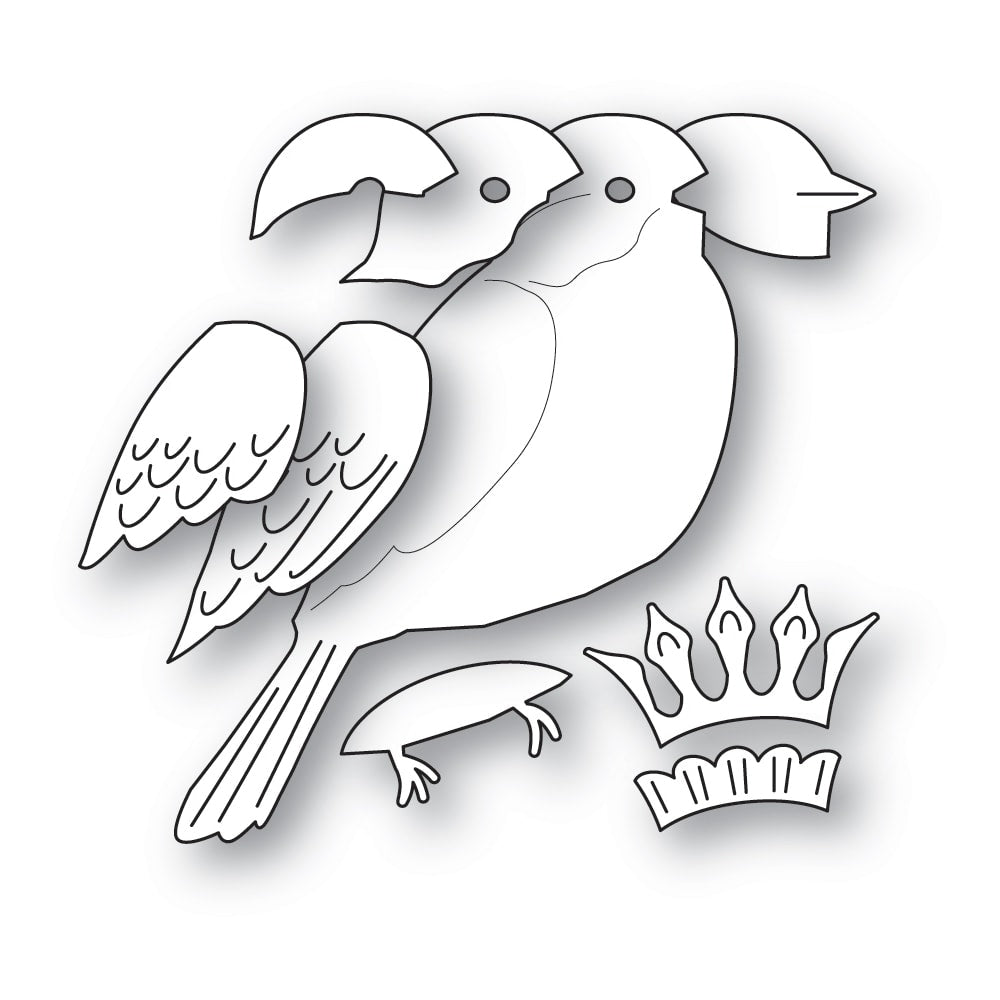 Memory Box Stanzschablone - 94859 Royal Robin