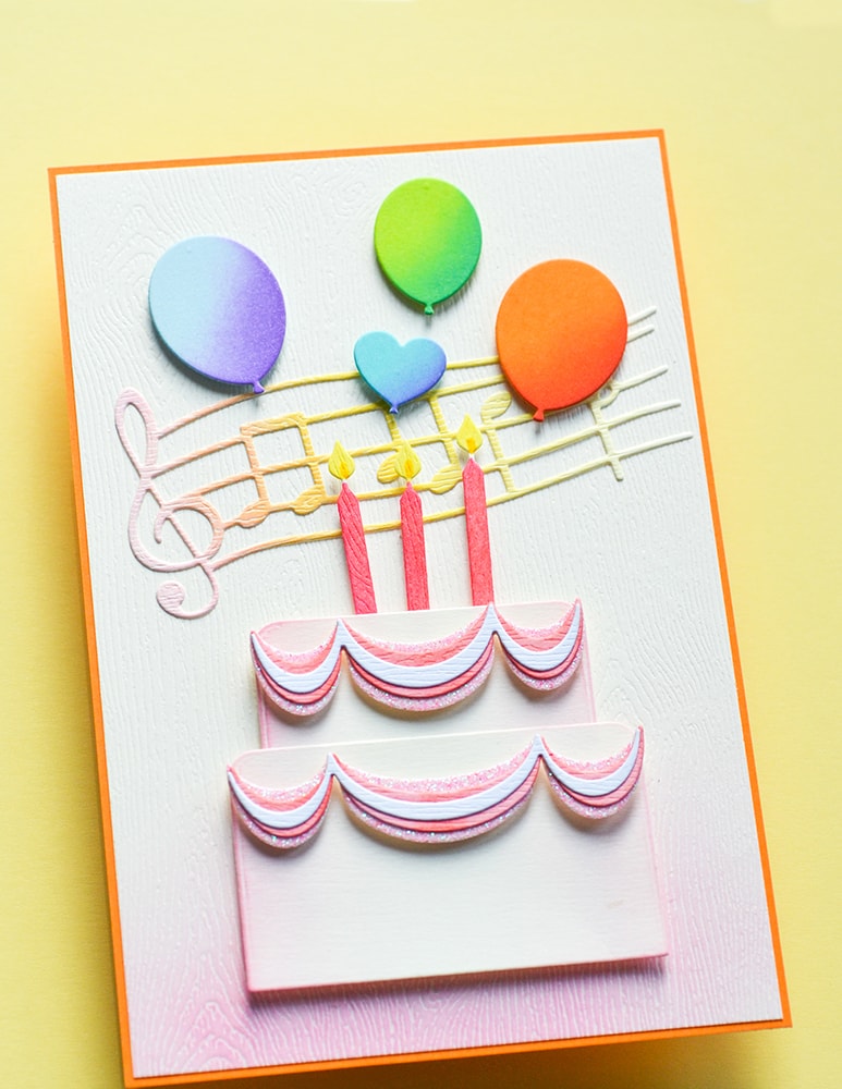 Memory Box Stanzschablone - 94860 Celebration Balloons