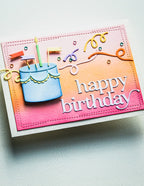 Memory Box Stanzschablone - 94862 Birthday Party Cake