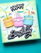 Memory Box Stanzschablone - 94862 Birthday Party Cake