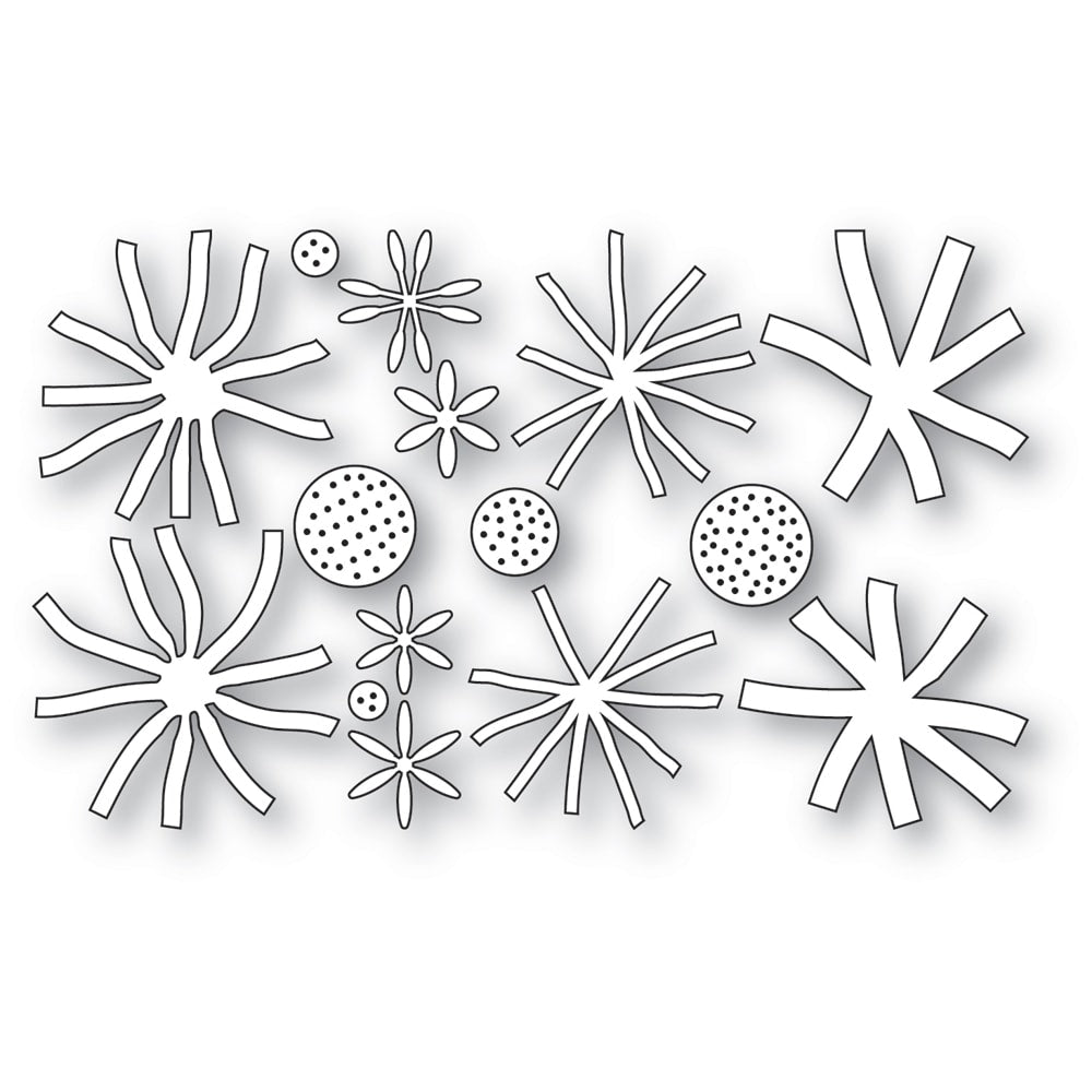 Memory Box Stanzschablone - 94863 Fringe Flowers