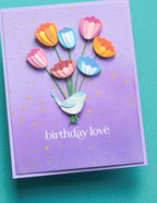 Memory Box Stanzschablone - 94864 Bird Blossoms