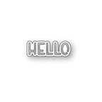 Memory Box Stanzschablone - 94868 Hello Marker Script
