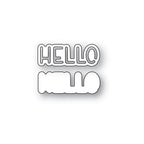 Memory Box Stanzschablone - 94868 Hello Marker Script