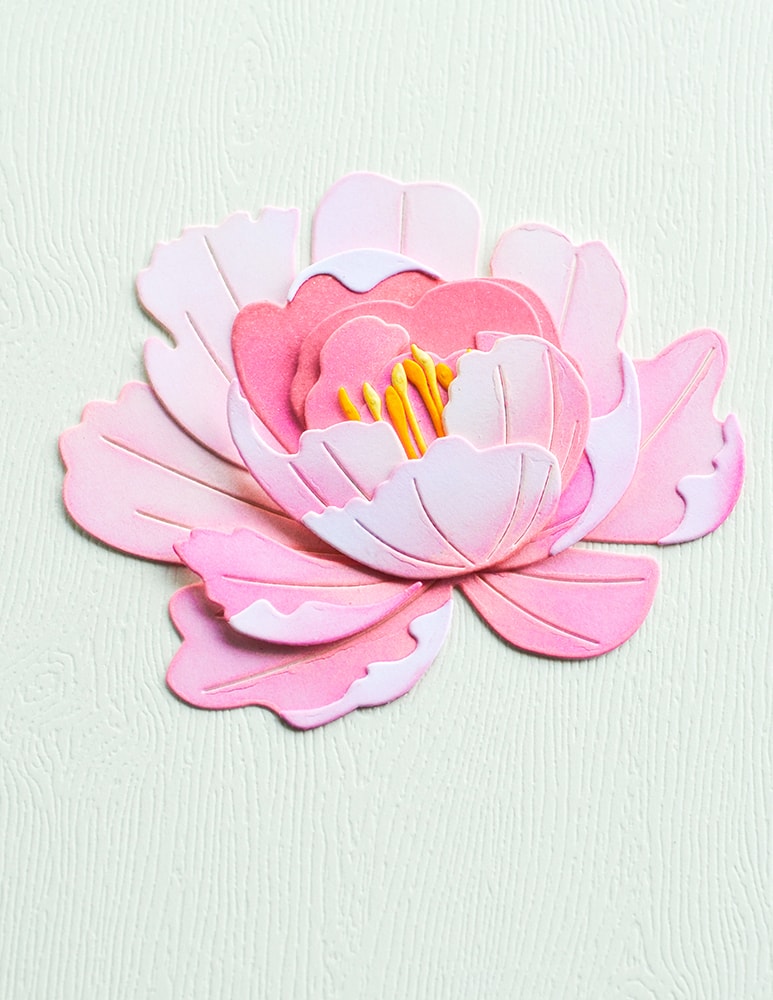 Memory Box Stanzschablone - 94873 Refined Peony Bloom