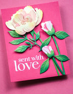 Memory Box Stanzschablone - 94874 Peony Bud Duo
