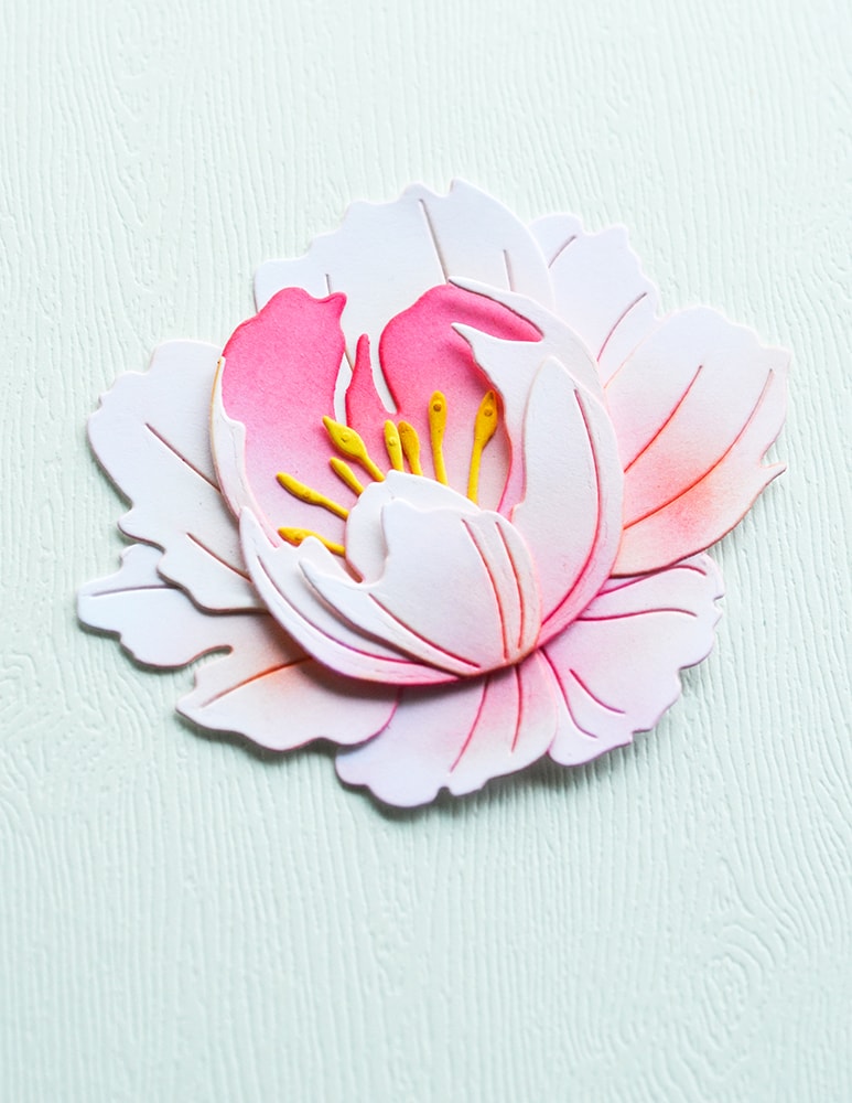 Memory Box Stanzschablone - 94877 Graceful Peony Blossom