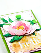 Memory Box Stanzschablone - 94878 Elegant Peony Blossom