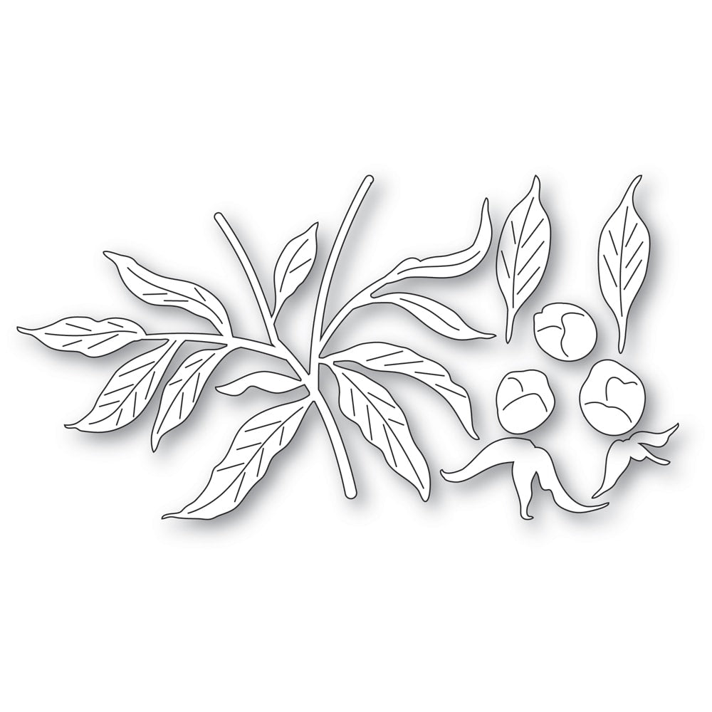 Memory Box Stanzschablone - 94880 Peony Bud Trio