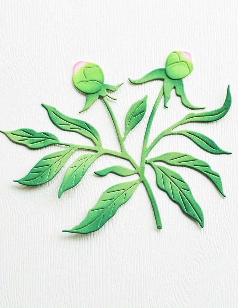 Memory Box Stanzschablone - 94880 Peony Bud Trio