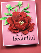 Memory Box Stanzschablone - 94880 Peony Bud Trio