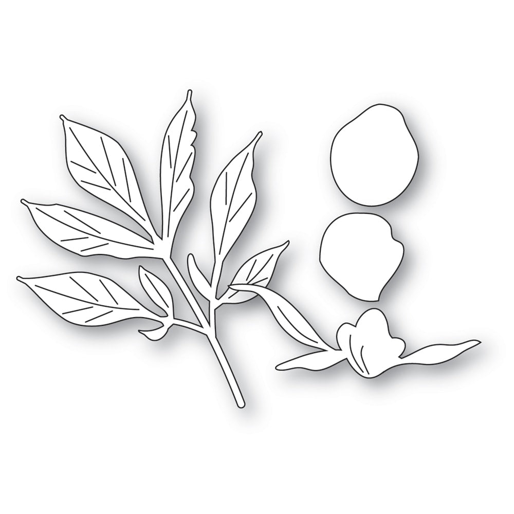 Memory Box Stanzschablone - 94881 Tender Peony Bud