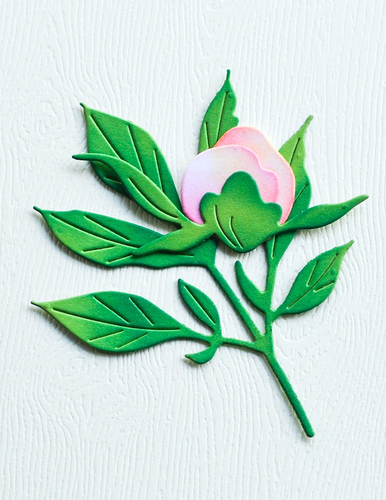Memory Box Stanzschablone - 94881 Tender Peony Bud