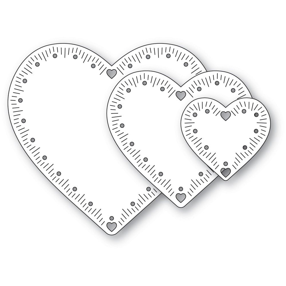 Memory Box Stanzschablone - 94882 Cherish Hearts