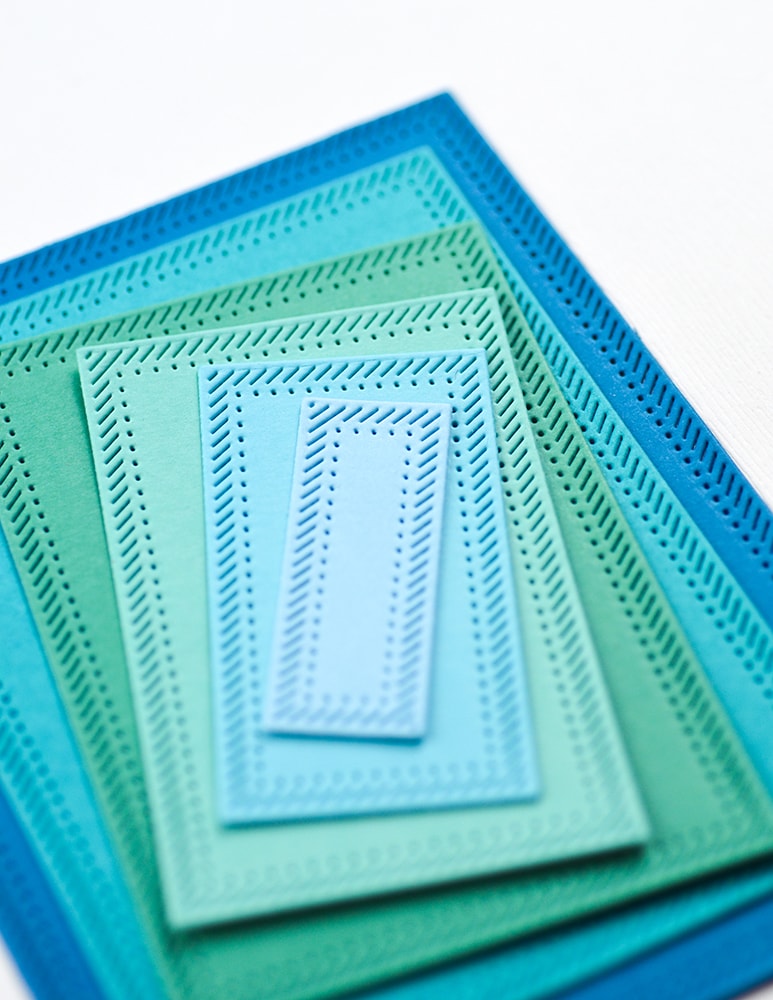 Memory Box Stanzschablone - 94883 Heritage Rectangle Frames