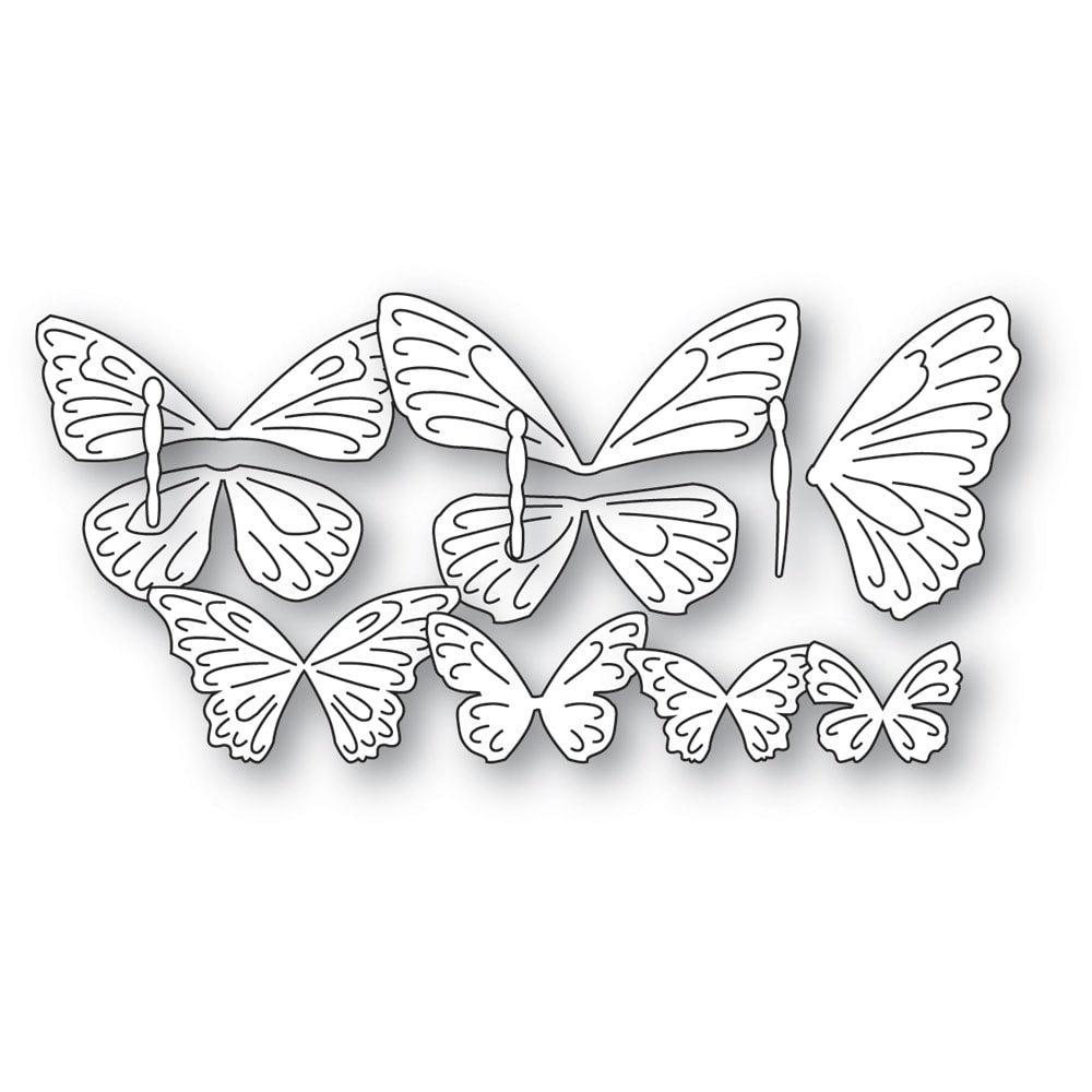 Memory Box Stanzschablone - 94885 Ethereal Butterflies