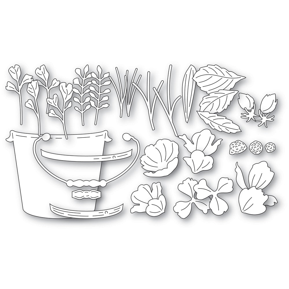 Memory Box Stanzschablone - 94889 Garden Pail Bouquet