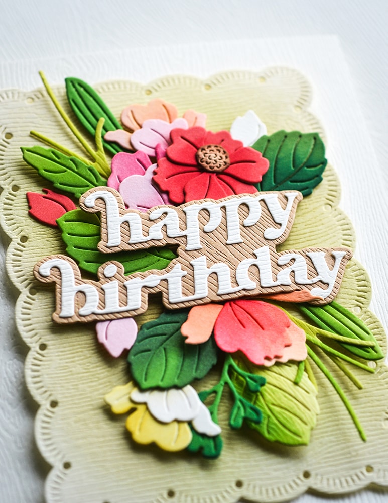 Memory Box Stanzschablone - 94889 Garden Pail Bouquet