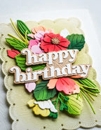 Memory Box Stanzschablone - 94889 Garden Pail Bouquet