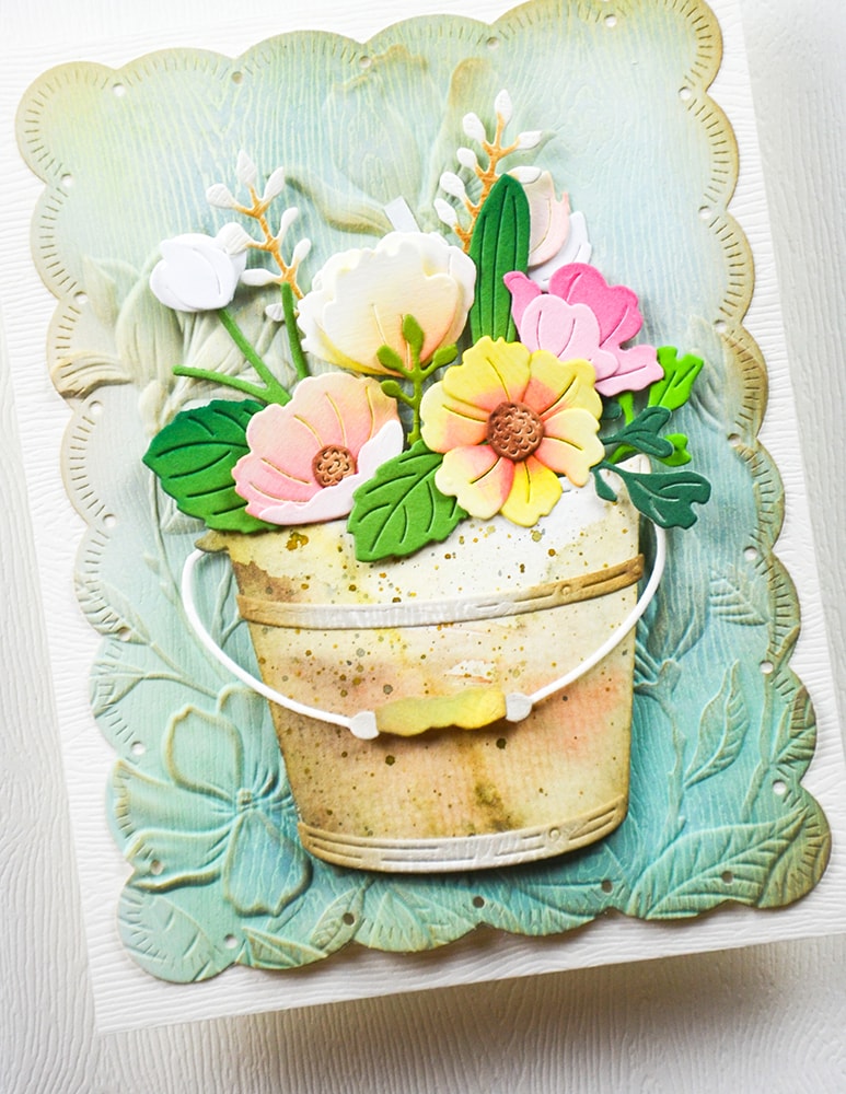 Memory Box Stanzschablone - 94889 Garden Pail Bouquet