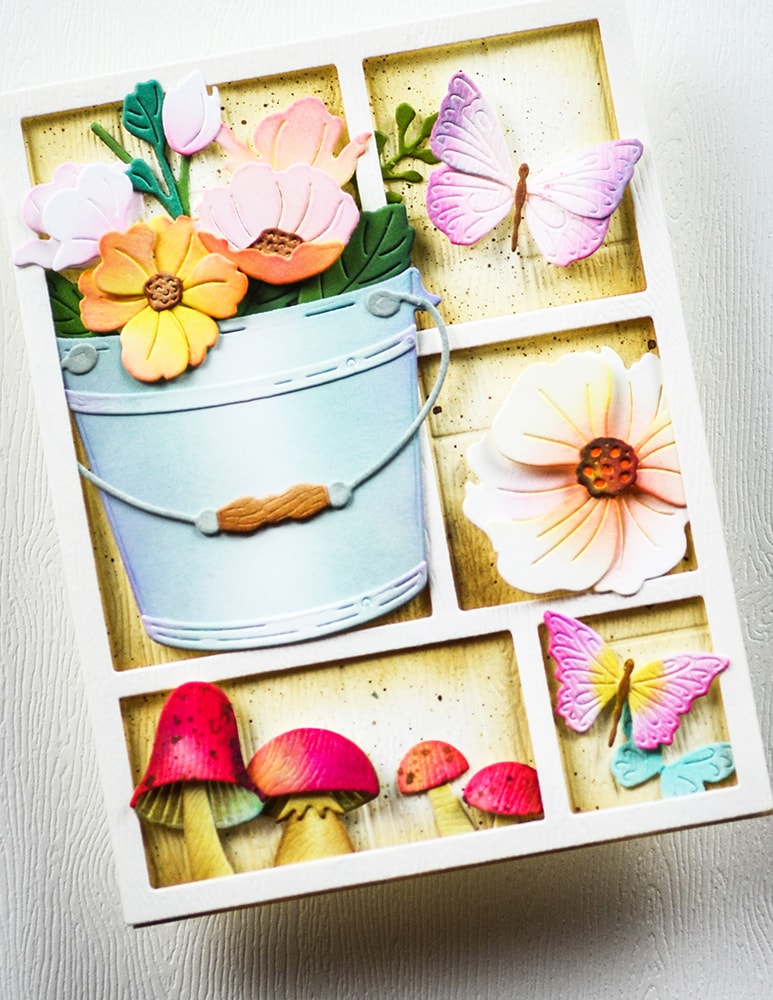 Memory Box Stanzschablone - 94889 Garden Pail Bouquet