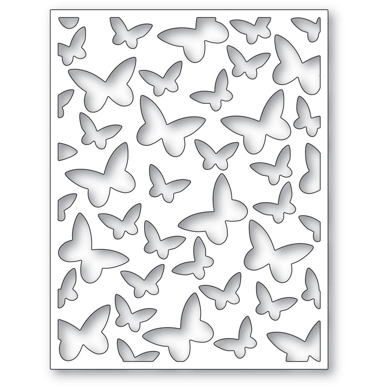 Memory Box Stanzschablone - 94901 Floating Butterfly Plate