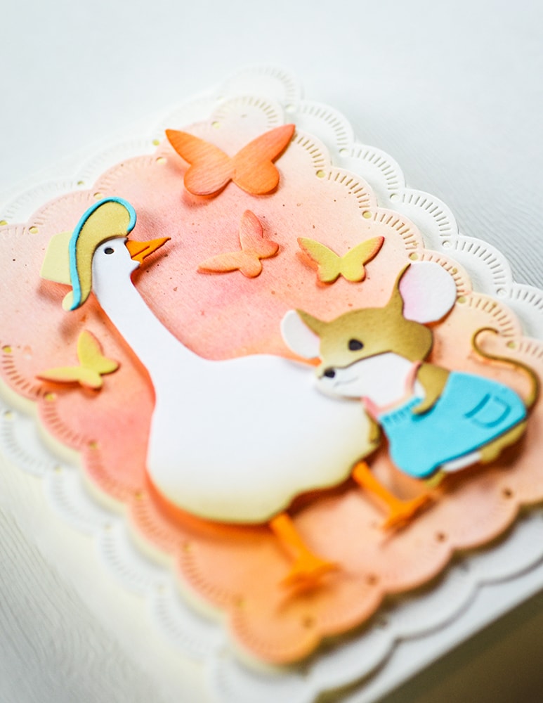 Memory Box Stanzschablone - 94901 Floating Butterfly Plate