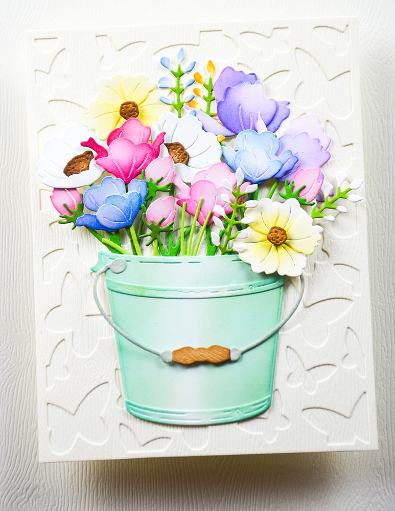 Memory Box Stanzschablone - 94901 Floating Butterfly Plate