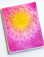 Memory Box 3D Prägeschablone - Stunning Mandala