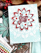 Memory Box 3D Prägeschablone - Stunning Mandala
