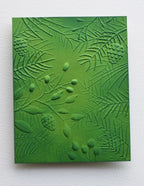 Memory Box 3D Prägeschablone - EF1043 Pinecones and Berries 3D Embossing Folder