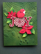 Memory Box 3D Prägeschablone - EF1043 Pinecones and Berries 3D Embossing Folder