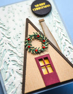 Memory Box 3D Prägeschablone - EF1045 Frosted Trees 3D Embossing Folder