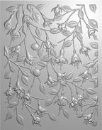 Memory Box 3D Prägeschablone - EF1046 Fuchsia Cascade + Stanzschablone