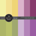 Memory Box Paper Pack 6 x 6 - Graceful Garden Glitter Pad