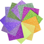 Memory Box Paper Pack 6 x 6 - Graceful Garden Glitter Pad