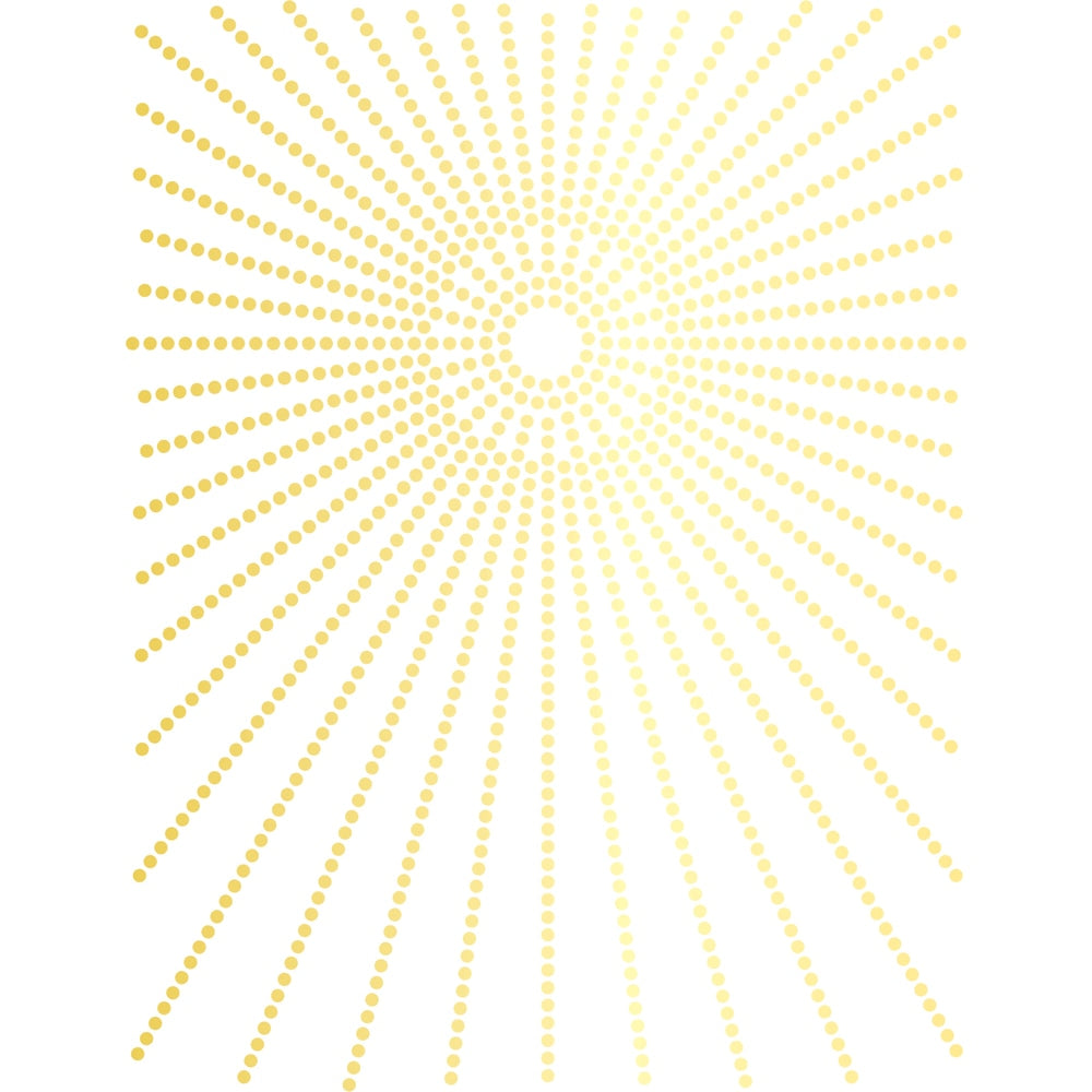 Memory Box Hot Foil Plate - Dot Burst