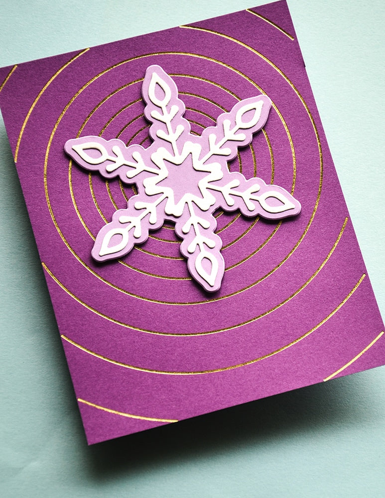 Memory Box Hot Foil Plate - Spiral