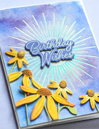 Memory Box Hot Foil Plate - Sunburst