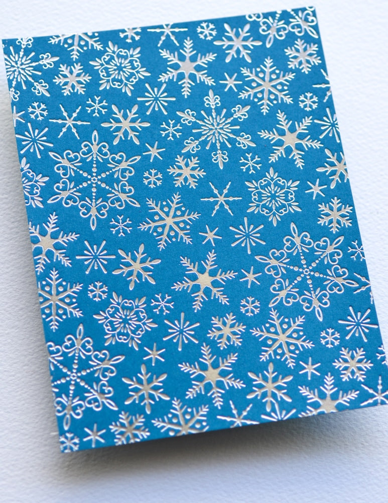 Memory Box Hot Foil Plate - Snowflake