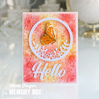 Memory Box 3D Prägeschablone - EF1001 Chrysanthemum Field