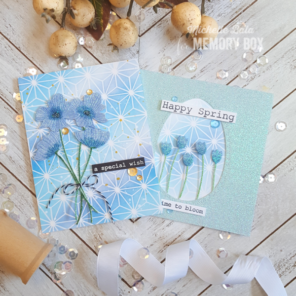 Memory Box Stanzschablone - 94442 Splendid Poppy Stems